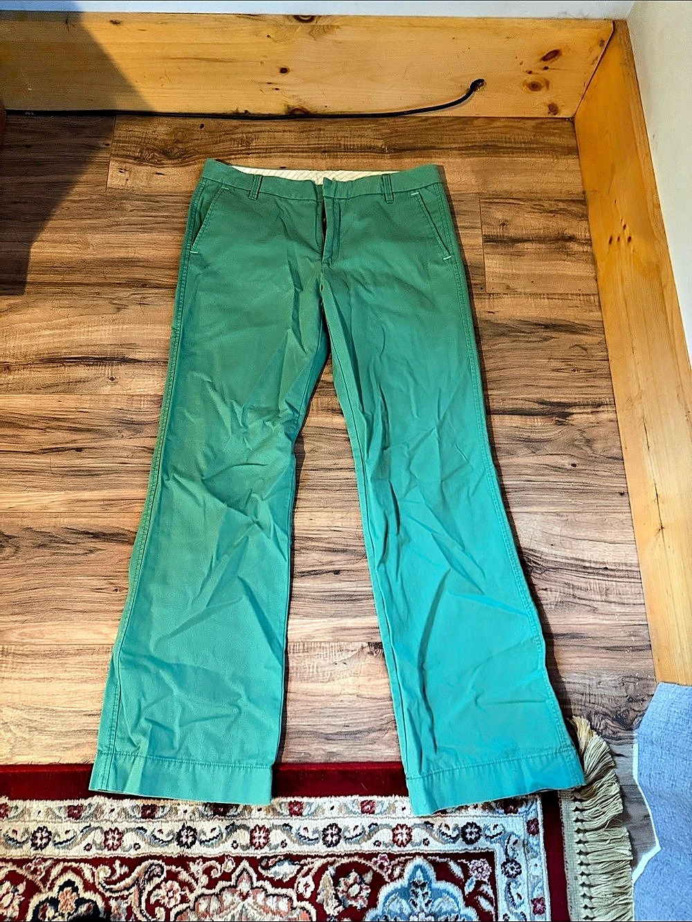 Vintage Gap Green Flare Pants